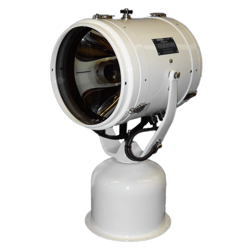 Security Searchlights for Commercial Marine Vessels