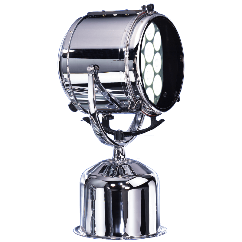 cut out image of Carlisle and Finch's 12 inch LED Searchlight in Silver